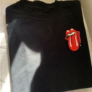Rolling Stones signature logo tee